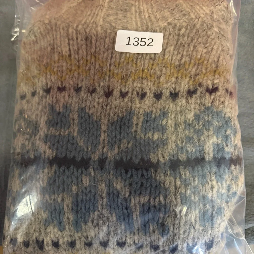 Timberland Limited Collection Vintage‎ Handknit Wool Sweater XL Snowflake